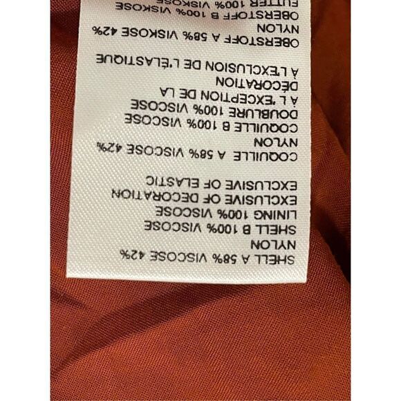 New Anthropology Velvet Asymmetrical Dress Size 14 - Picture 8 of 8